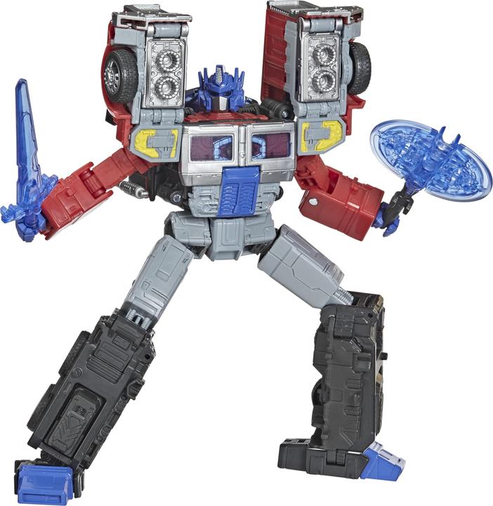 Transformers Toy Generations Legacy Series Leader-Class G2 Universe Laser Optimus Prime Ac...