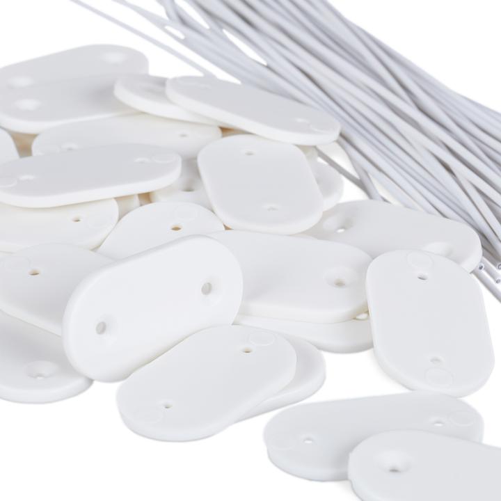 Image du produit Relaxdays 52 pcs. fixation pare-vue (10 cm)