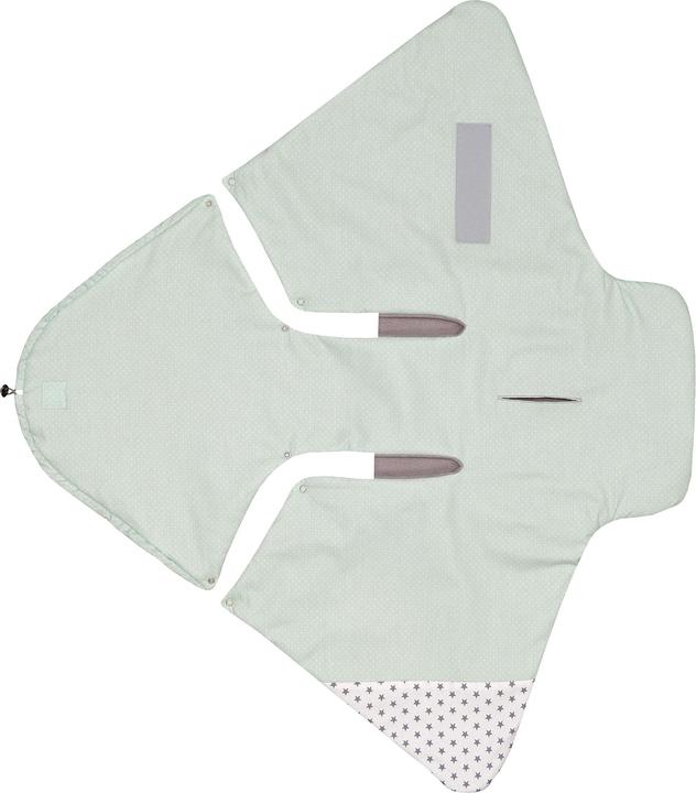 Produktbild Ullenboom Einschlagdecke Mint Grau