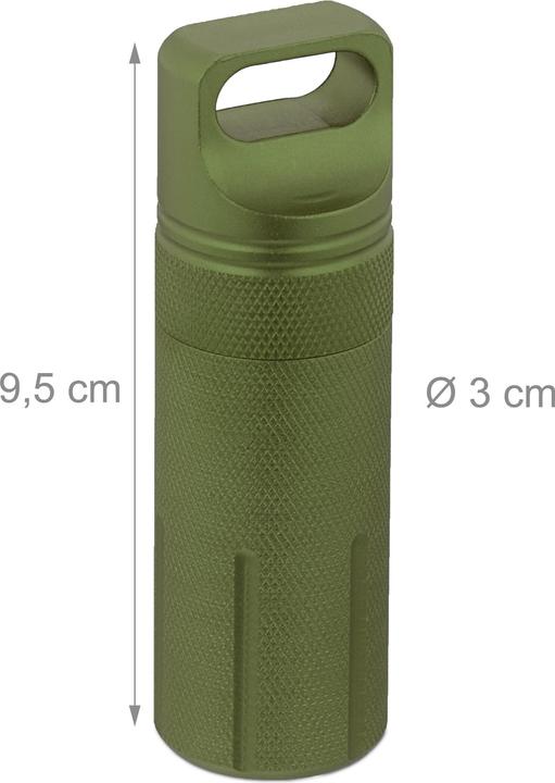 Relaxdays Astuccio porta-pillole