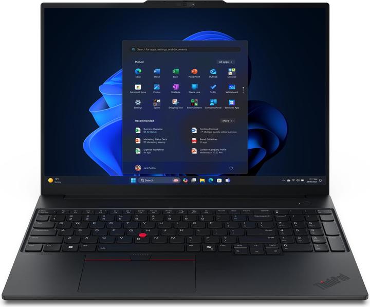 Immagine prodotto Lenovo ThinkPad E16 Gen 3 (16", Intel Core Ultra 5 225U, 32 GB, 1000 GB, DE)