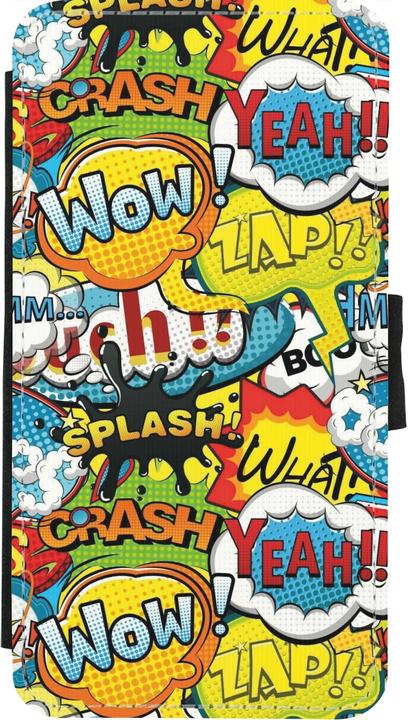 Immagine prodotto PhoneLook Coque Wallet noir Cartoni animati slogan (Apple iPhone X)