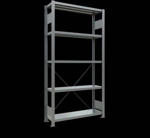 Immagine prodotto Schulte Lagertechnik MULTIplus330 sistema di scaffalatura di base senza viti con traversa