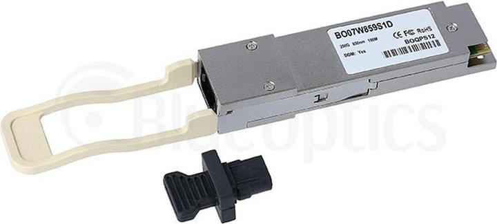 Produktbild BlueOptics Mellanox MMA1T00-VS kompatibler QSFP56 BO07W859S1D