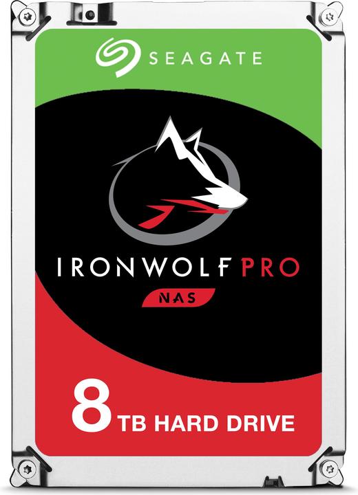 Actual product image Seagate IronWolf Pro (8 TB, 3.5")
