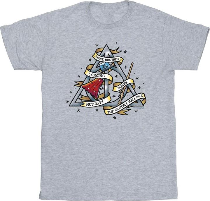 Produktbild The Deathly Hallows TShirt Jungen (152, 158)
