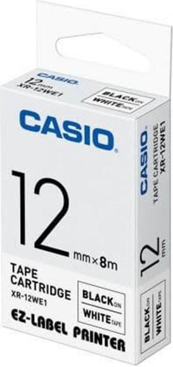 Immagine prodotto Casio Nero su bianco 1 confezione 12mmx8m