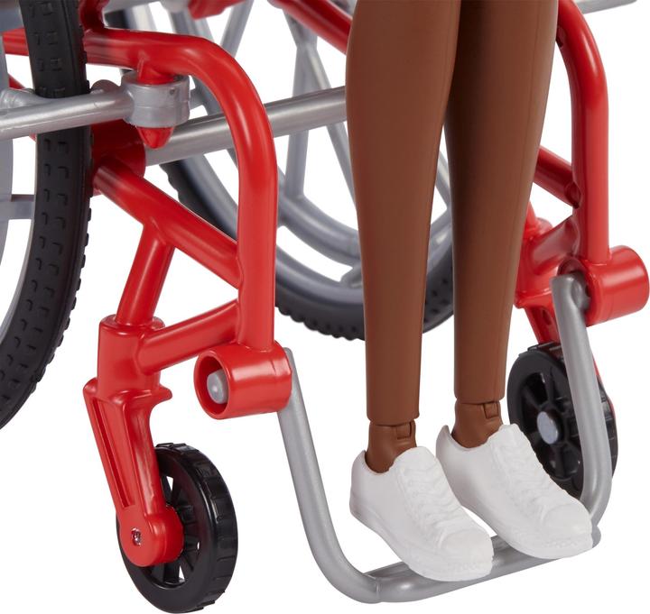 Actual product image Barbie Fashionistas doll (African-American) with wheelchair