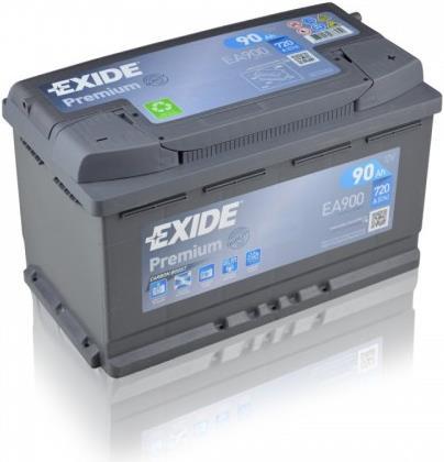 Actual product image Exide Premium EA900 (12 V, 90 Ah, 720 A)