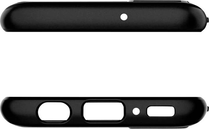 Actual product image Spigen Galaxy A41 Case Rugged Armor Matte Black