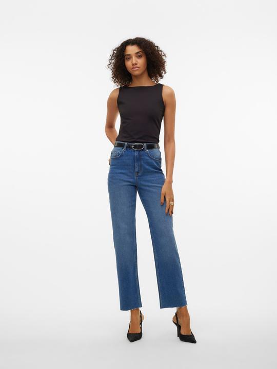 Produktbild Vero Moda VMCALIA Hohe Taille Gerade geschnitten Jeans Straight-Fit (W29/L32)