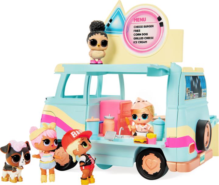 Actual product image MGA LOL. Surprise Grill & Groove Camper