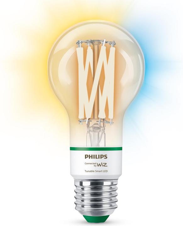 Produktbild WiZ Filament-Lampe (E27, 4.30 W, 903 lm, 1 x, A)