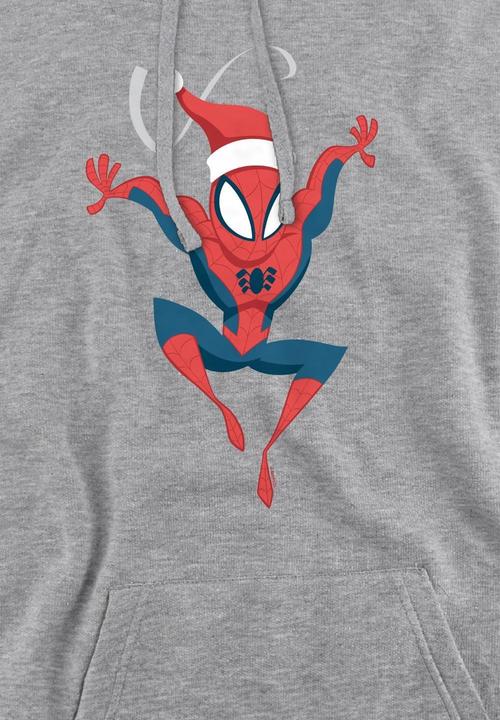 Immagine prodotto Spiderman Holiday Outfit Felpa con Cappuccio Uomo (S)
