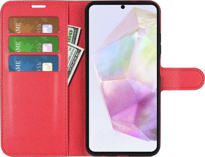 Produktbild Cover-Discount Galaxy A36 5G / A56 5G - Leder Etui Hülle (Samsung Galaxy A56, Samsung Galaxy A36)