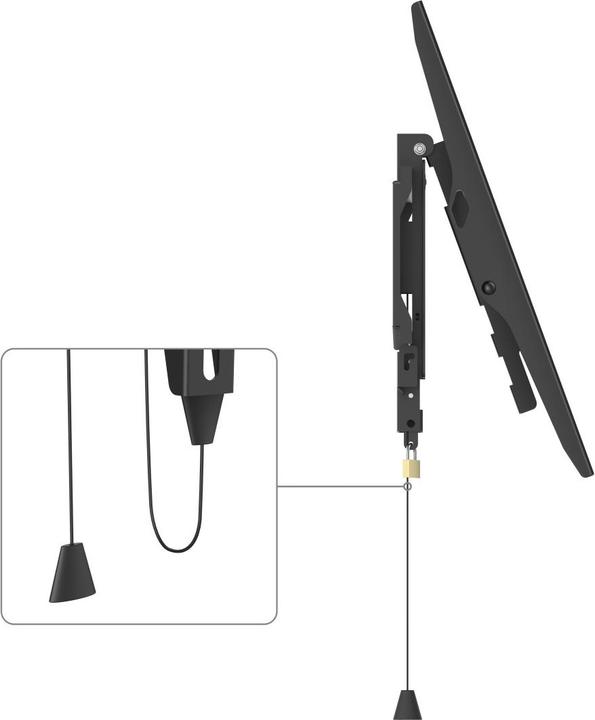 Immagine prodotto Hama 220859 TV-WH (Muro, 65", 50 kg)