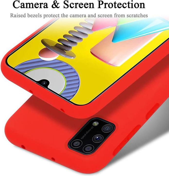Actual product image Cadorabo TPU Liquid Silicone Case Cover (Samsung Galaxy M31)