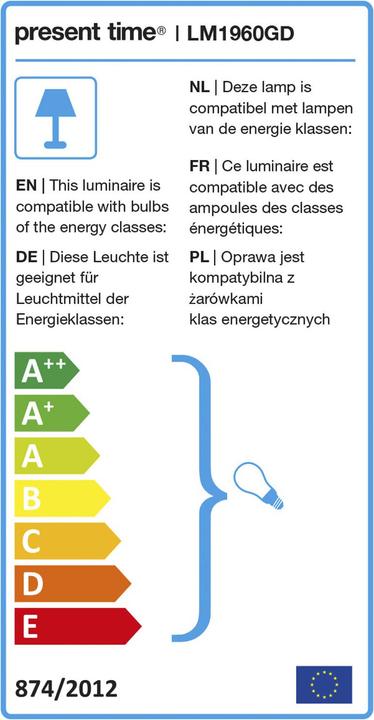 Label énergétique Leitmotiv Lax (E27)