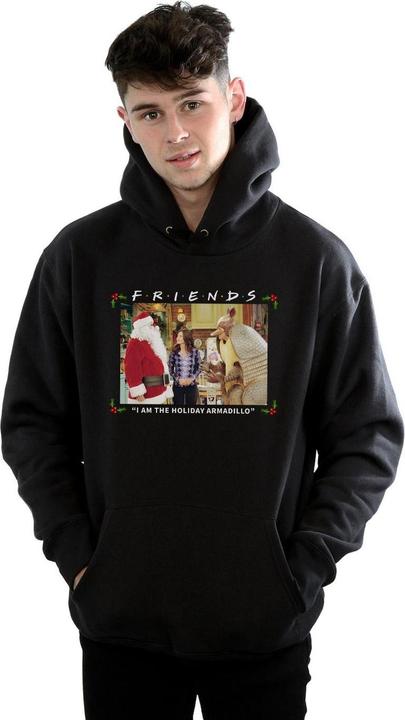 Actual product image Friends Mens I Am The Holiday Armadillo Hoodie (L)