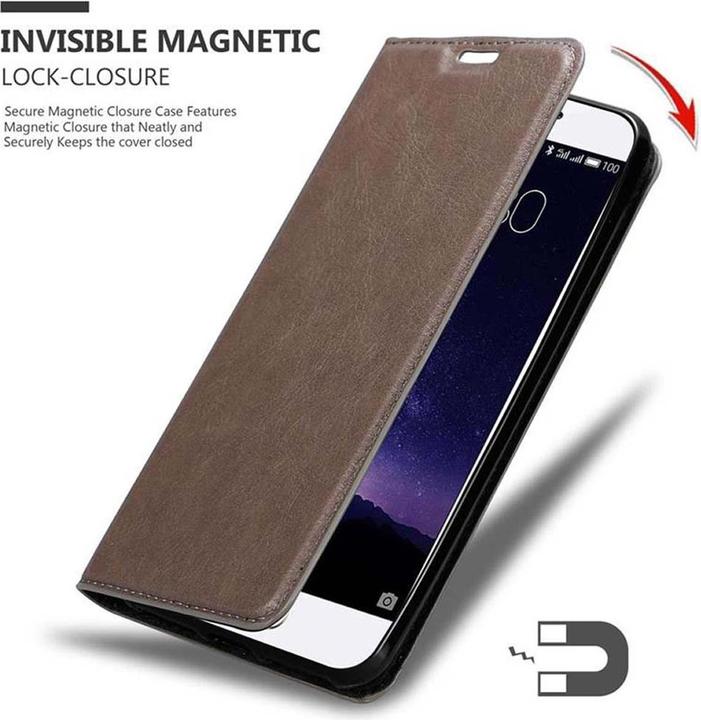Produktbild Cadorabo Book Invisible Magnet Cover (Meizu MX6)