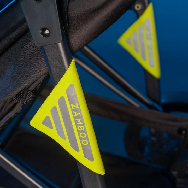 Actual product image Zamboo Pushchair spare parts Universal reflectors for pushchairs and buggies 4 pieces