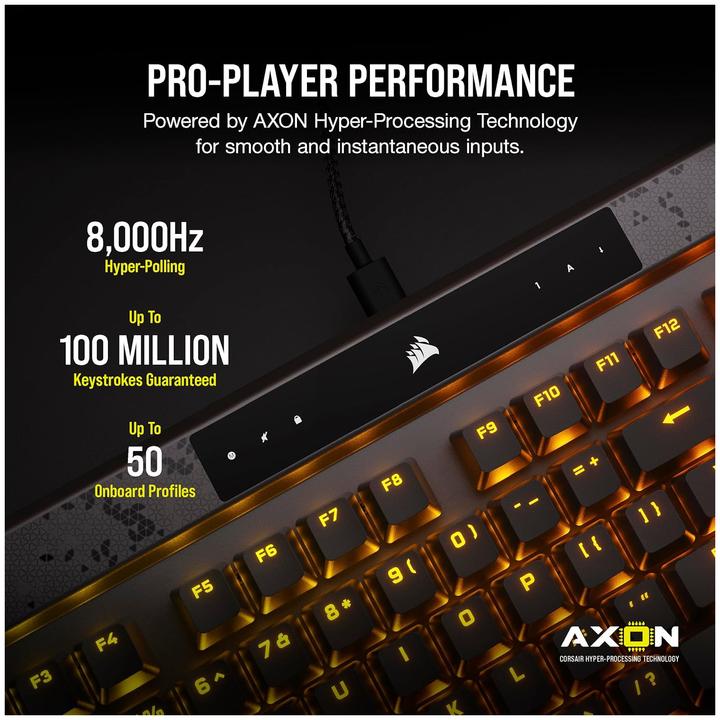 Immagine prodotto Corsair K70 Max (US, Cablato)