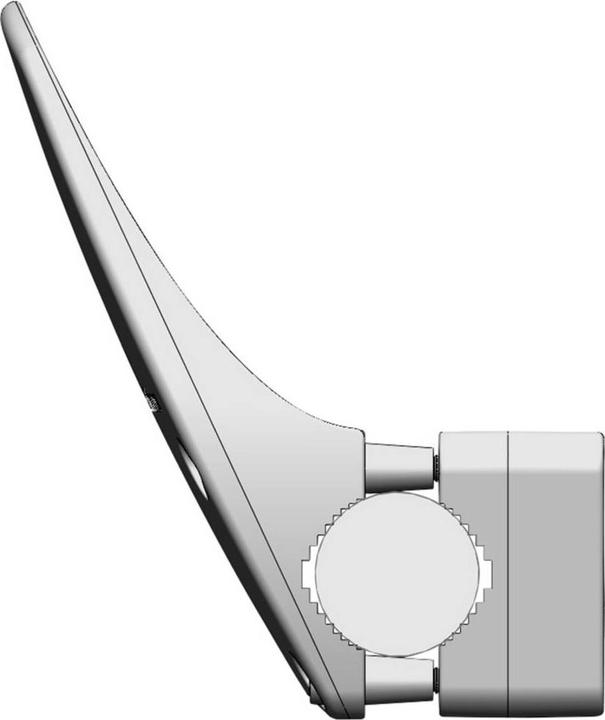 Image du produit HP Autozubehör Poignée de porte clean4health Plastique renforcé de fibres de verre Ø 16 - 24 mm (Poignée de porte)
