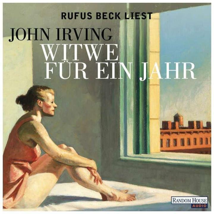 Actual product image Widow for one year (John Irving, Rufus Beck, German)