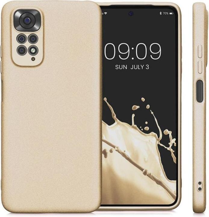 Actual product image OEM Other METALLIC Case for XIAOMI Redmi NOTE 14 5G gold (Xiaomi Redmi Note 14 Pro 5G)
