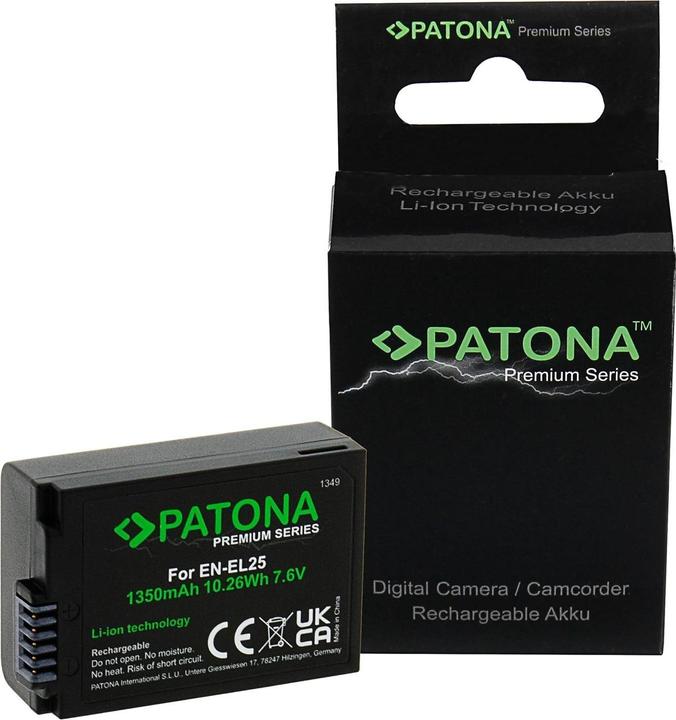 Immagine prodotto Patona Premium EN-EL25 (Accumulatore di carica elettrica)