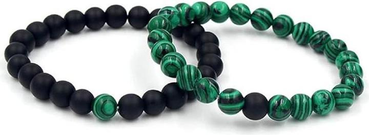 Produktbild Cbx Elastisches Perlen Armband Lava Rock (0.80 cm)