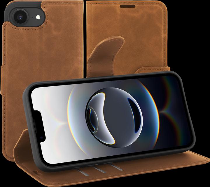 Actual product image Cazy Premium-Geldbörsen-Etui, Magnetisches Geldbörsen-Etui, Kartenfächer, Ständer (Apple iPhone 16e)