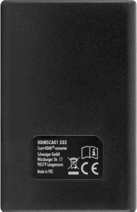 Produktbild Schwaiger Scart to HDMI (Analog -> Digital)