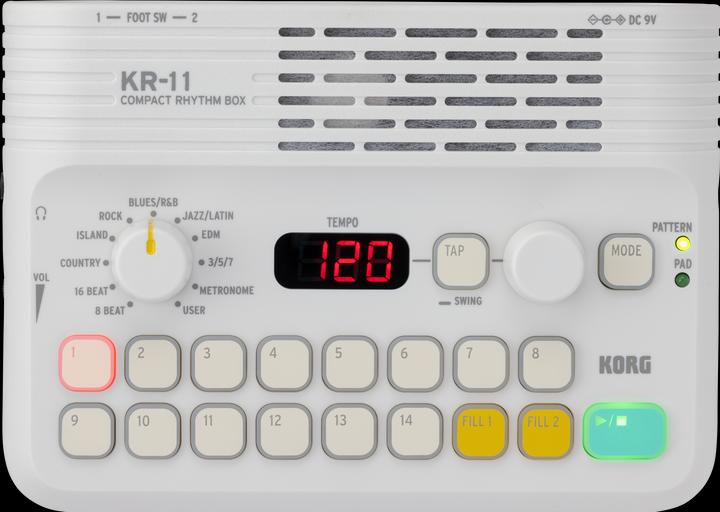 Produktbild Korg Digital Drum, KR-11, 11 Genres, 126 Rhythmen, User Pattern