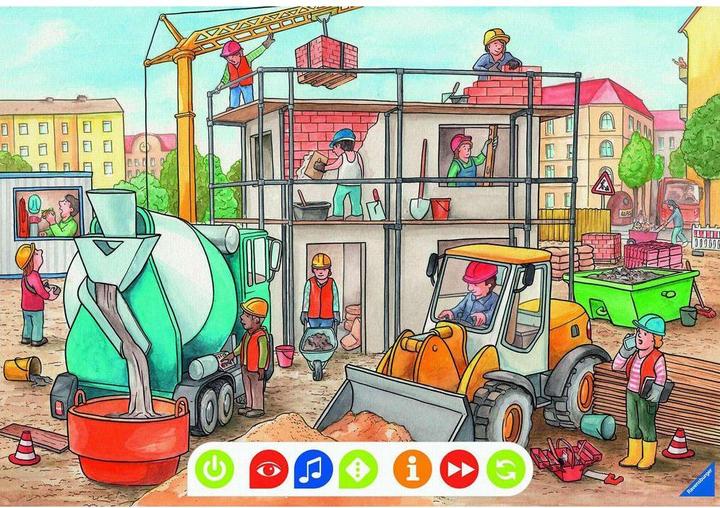 Produktbild tiptoi Puzzle für kleine Entdecker: Baustelle (12 Teile)