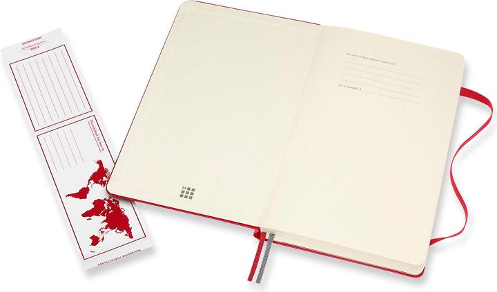 Actual product image Moleskine Notebook HC L/A5 (Plain, Hardcover)
