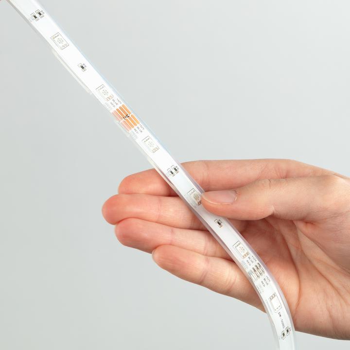 Immagine prodotto Briloner Flexband RGB-LED, 280xRGB-LED/0,11W, IP44 per esterni, 10m (1000 cm, Interno)
