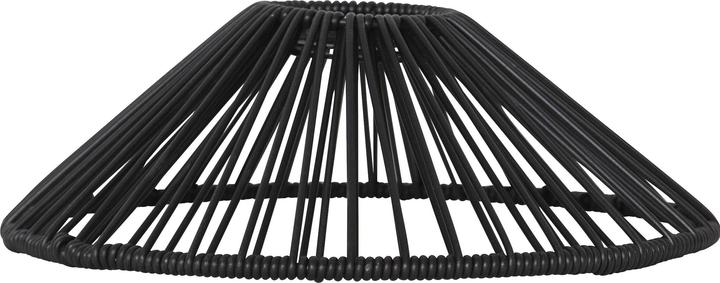 Produktbild Star Trading Lampenschirm Vide 25 cm, Schwarz