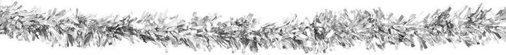Produktbild Boland Party Deko Lametta - Weihnachtsgirlande silber 4m
