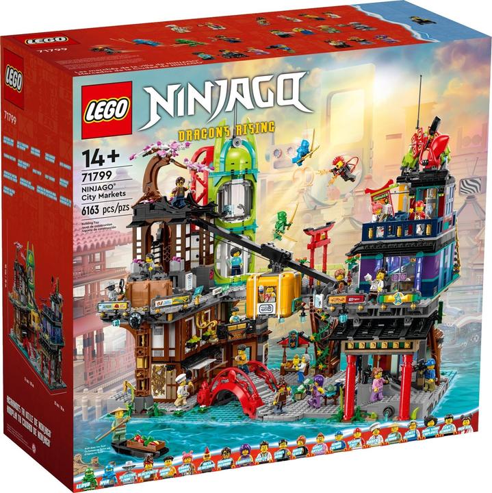 Immagine prodotto LEGO I mercati di Ninjago City (71799, LEGO Ninjago, Set LEGO rari)
