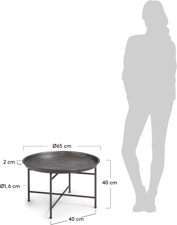 Produktbild Kave Home Dalinea (65 x 65 x 40 cm)