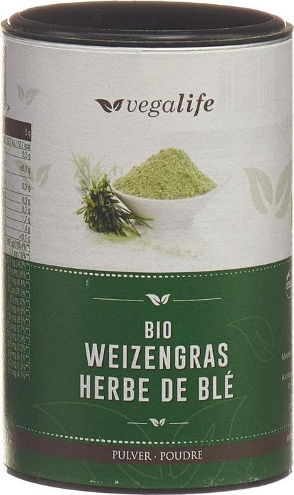 vegalife Bio Weizengras Pulver (1 Stück, Pulver, 125 g)