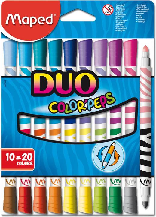 Produktbild Maped olor Peps 2-farbig (Multicolor, 10 x)