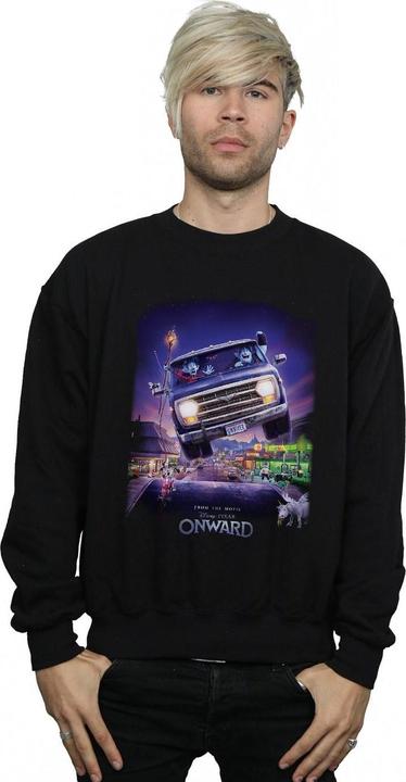 Actual product image Disney Mens Onward Gwniver Poster Sweatshirt (M)