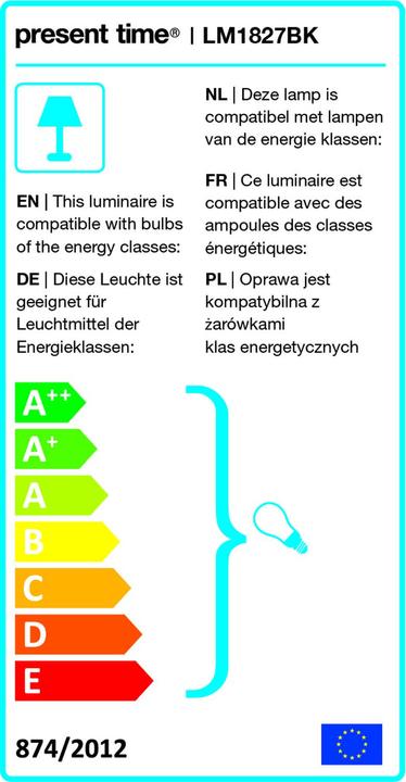 Energy Label Leitmotiv Lucid (E27)
