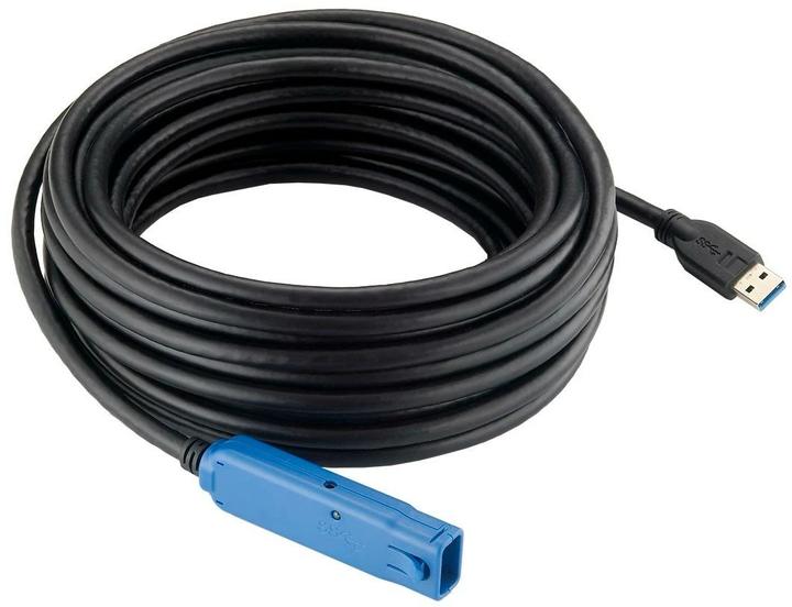Immagine prodotto Exsys EX-1406 10m cavo USB A USB A maschio femmina nero (10 m, USB 3.0)