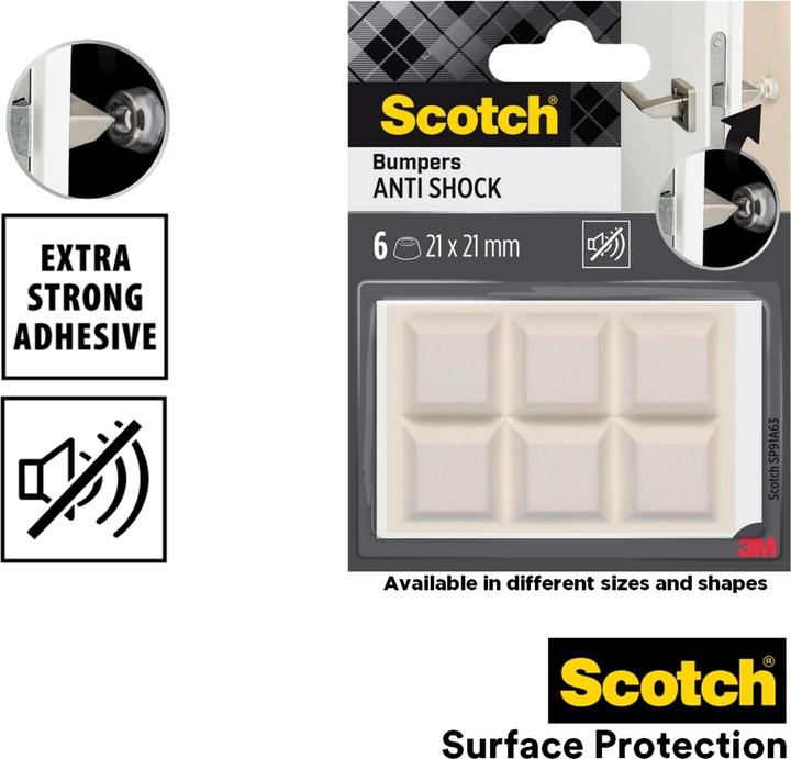 Produktbild Scotch Schutzpuffer (Anschlagdämpfer, 6 Stück)