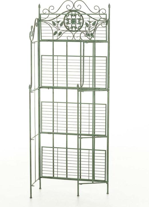 Nutritional values and ingredients CLP Flora floor standing shelf, antique green (66 x 32 x 175 cm)