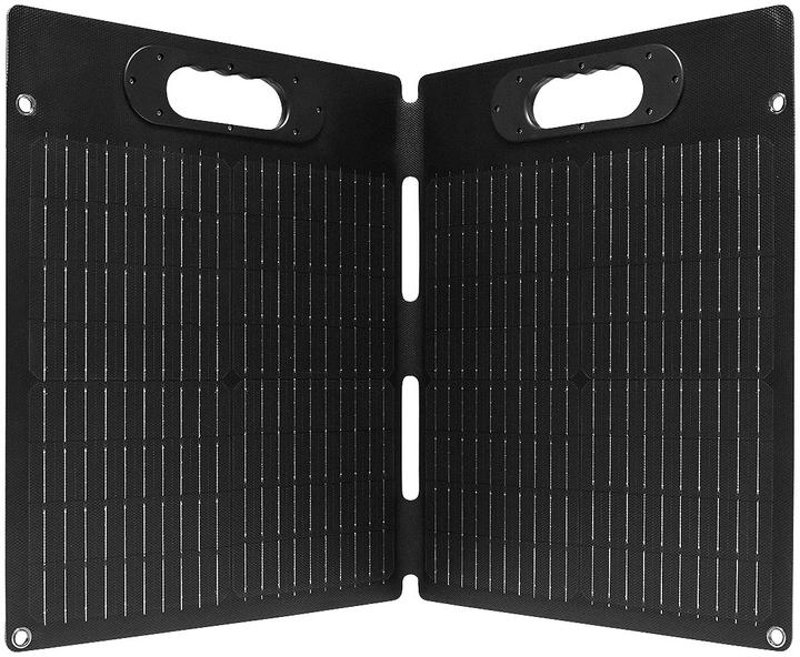 Actual product image Revolt Folding solar panel, monocrystalline solar cells, ETFE, 50 W, IP67 (50 W, 2.40 kg)