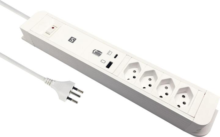 Produktbild Schönenberger PRINCIPIO+ USB AC 65W (4 x, Typ 13, 2 m)